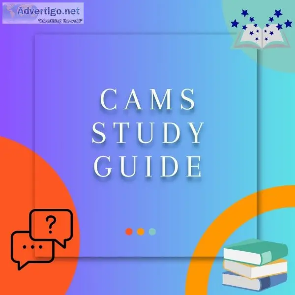 Get cams study guide from academy of internal audit