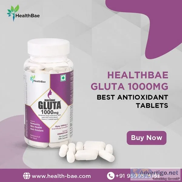 Healthbae gluta - the best antioxidant tablets
