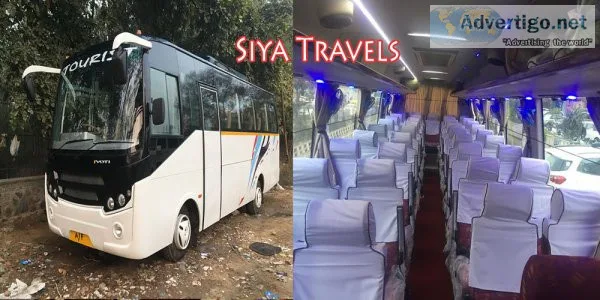 Book online 21 seater bus in delhi