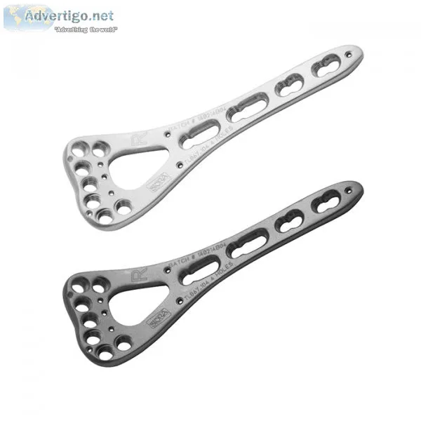 A high-quality range of orthopedic locking plate