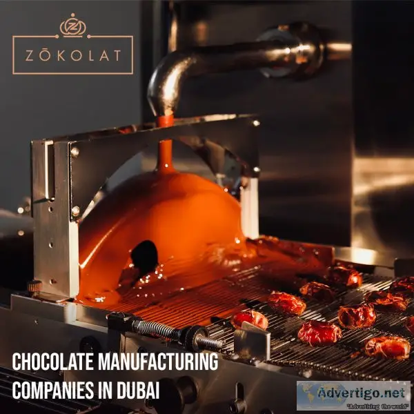 Zokolat chocolates: chocolate manufacturing companies in dubai