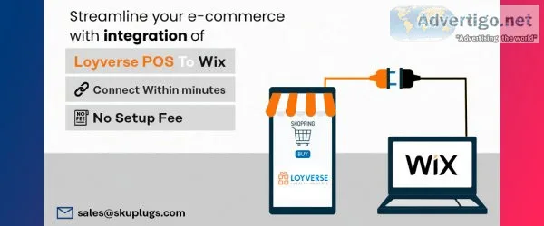 Integrate wix with loyverse pos using skuplugs: sync unlimited p