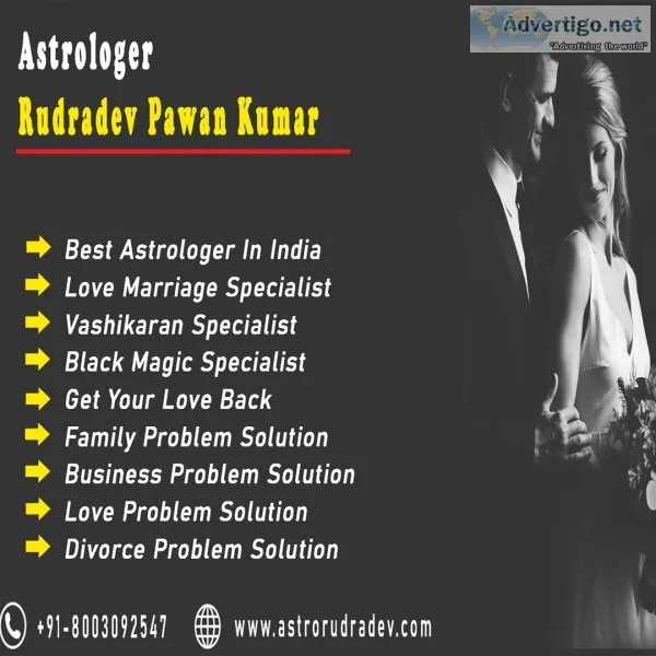 Intercaste love marriage specialist +91-8003092547