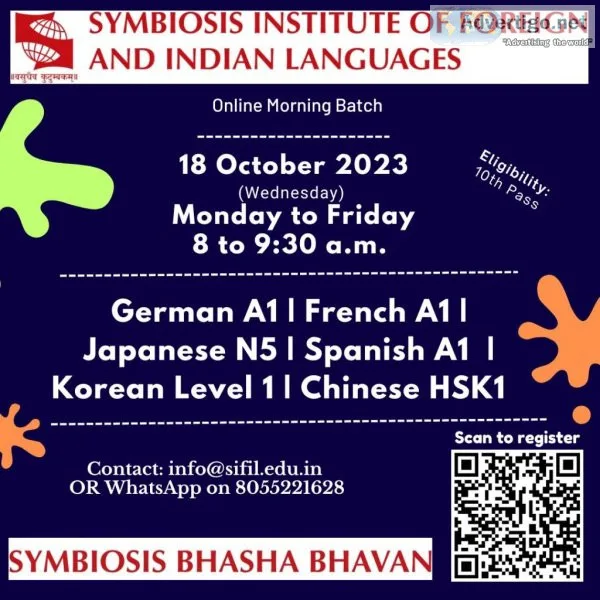 German language classes in pune - symbiosis sifil