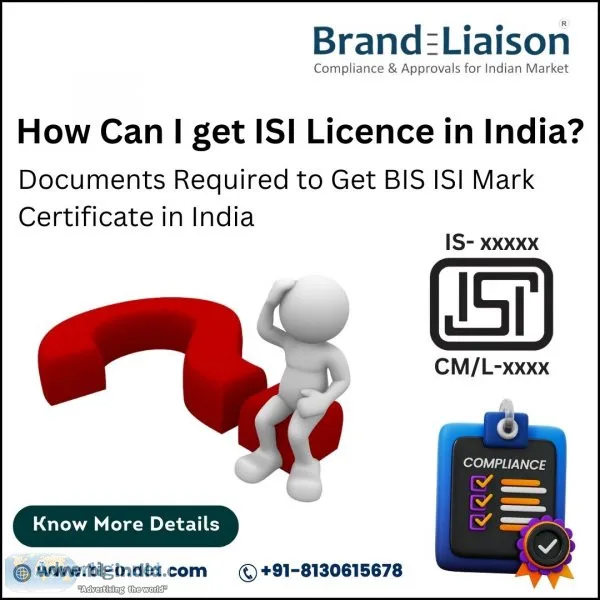 Expert isi/bis certification consultancy services | brand liaiso