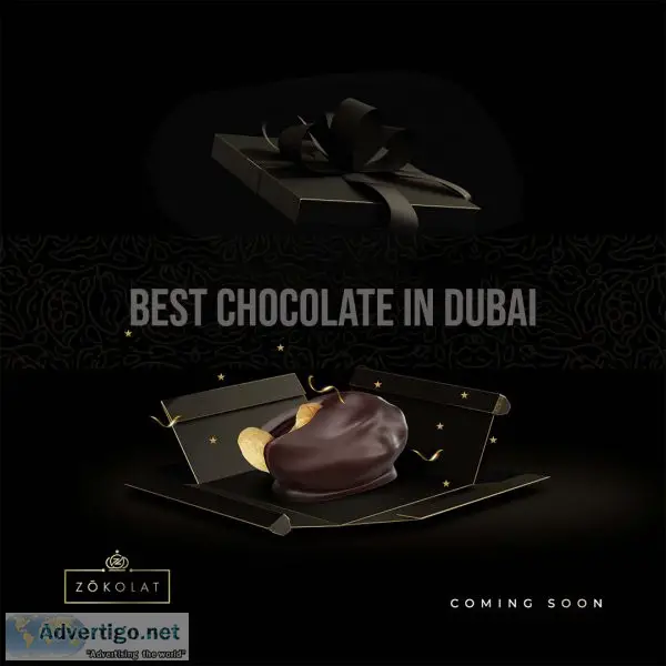 Zokolat chocolates is the best chocolates in dubai