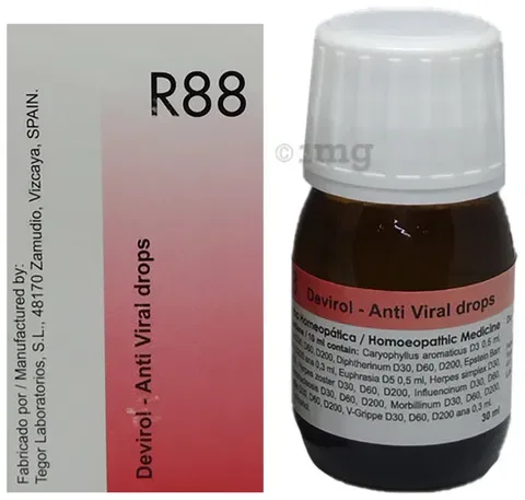 Dr reckeweg r88 homeopathic anti-viral drops