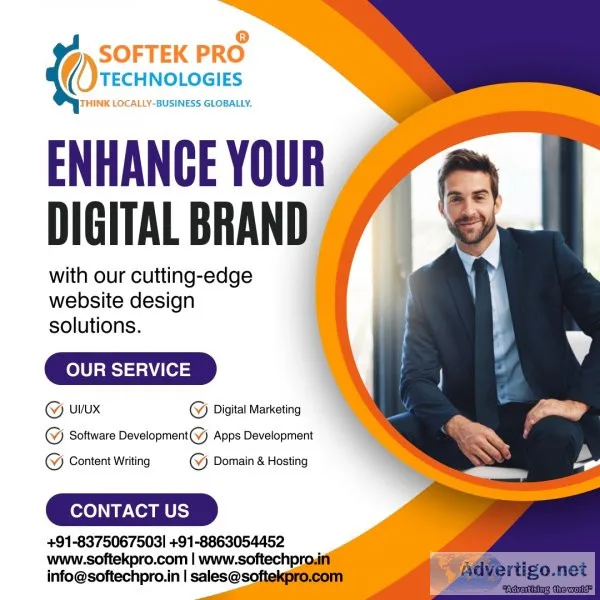 Enhance your digital brand with our cutting-edge website design 