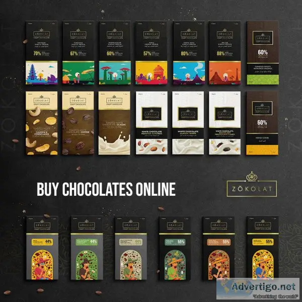 Zokolat chocolates - buy chocolates online
