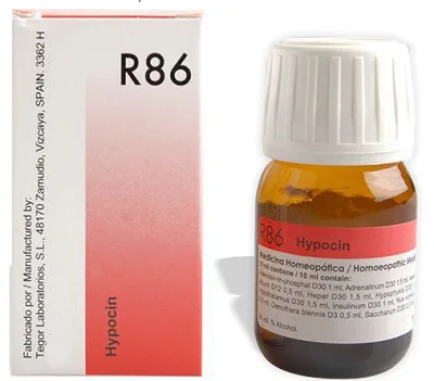 Dr reckeweg r86 low blood sugar drops
