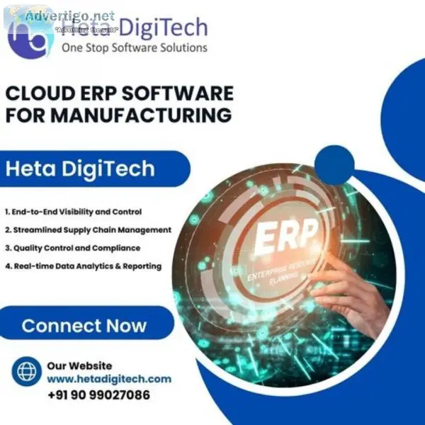 Cloud erp software for manufacturing | manufacturing erp