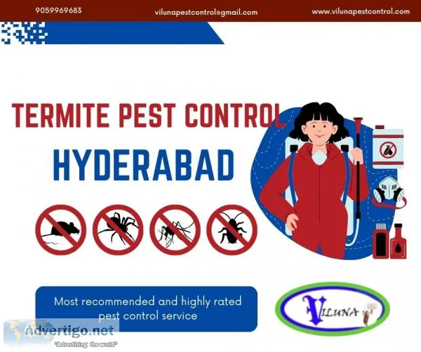 Termite pest control hyderabad | viluna pest control