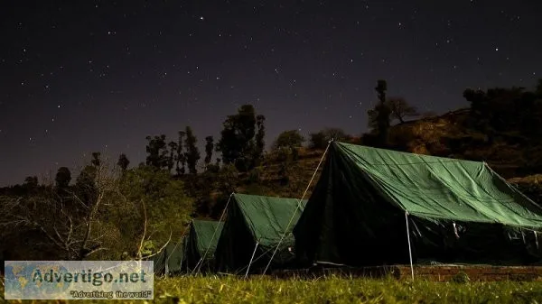 Luxury camping in mukteshwar by indian tour