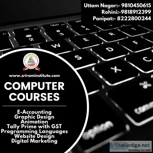 Best computer courses in uttam nagar