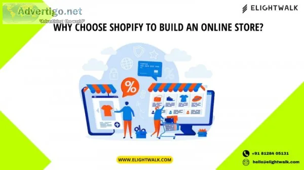 Why choose shopify to build an online store?