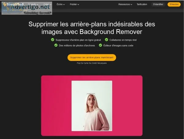 Retouchez vos images en supprimant le fond indésirable avec notr