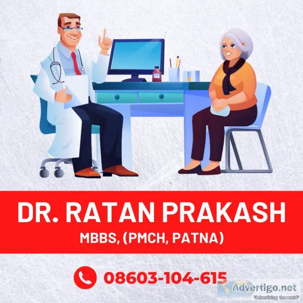 Dr ratan prakash: general physician doctor in anisabad, patna