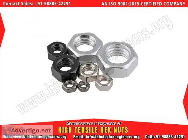 High tensile fasteners manufacturers exporters suppliers in indi