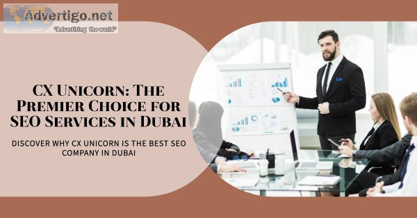 Boost your online presence with cx unicorn - seo in dubai