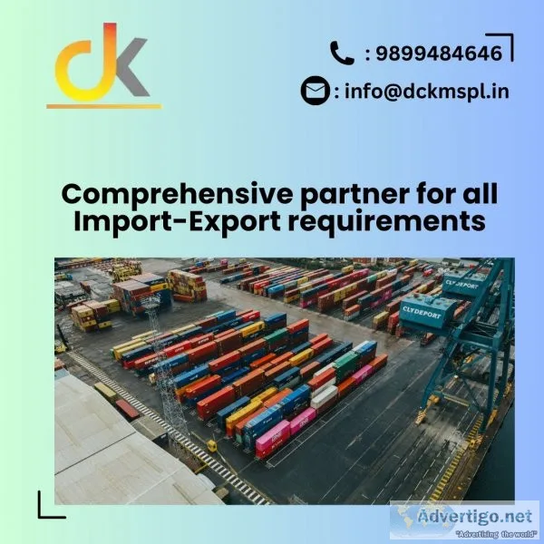 Comprehensive partner for all import-export requirements