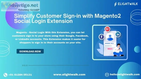 Simplify customer sign-in with magento 2 social login extension