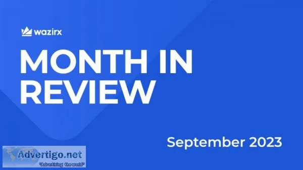 Month in review ? september 2023