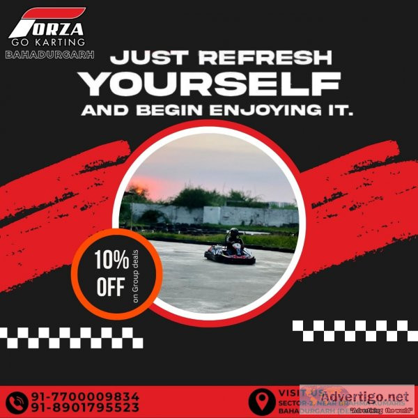 Get ready for an exhilarating experience at forza go karting