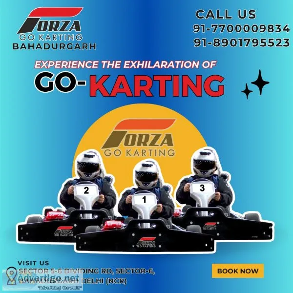 Get ready for an exhilarating experience at forza go karting