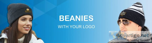 Promotional beanies - custom printed with your logo/ design aust