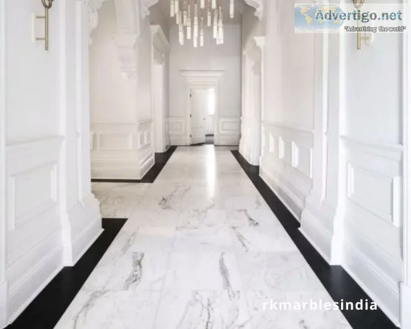 Serenity and style: buy white marble for your home makeover