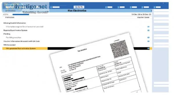 Best online e-invoice and e-way bill software in tally