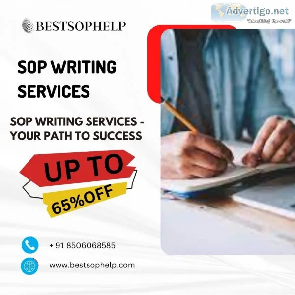 Sop writing services - up to 65% off: your path to success 