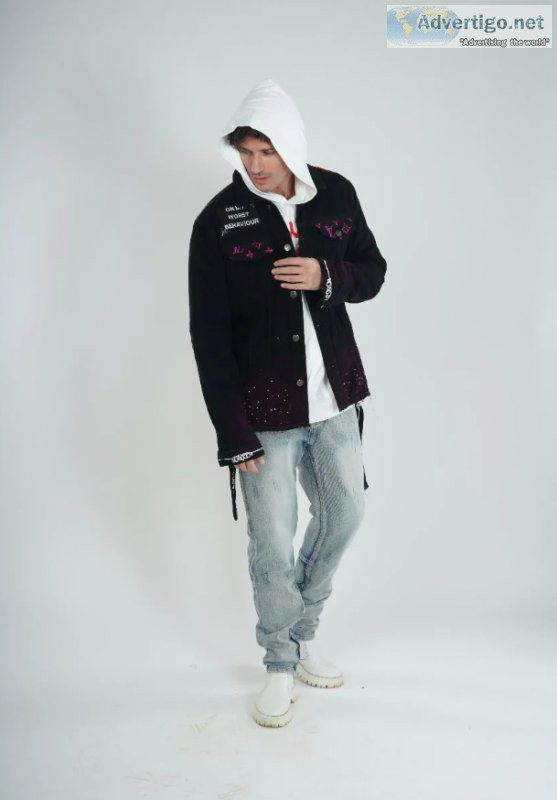 Get the best hand-painted fashionable jacket