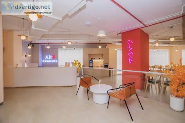 Productive coworking space in golf course road gurgaon by altf