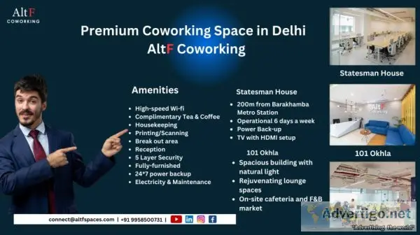 Coworking space in delhi and shared office space in delhi for re