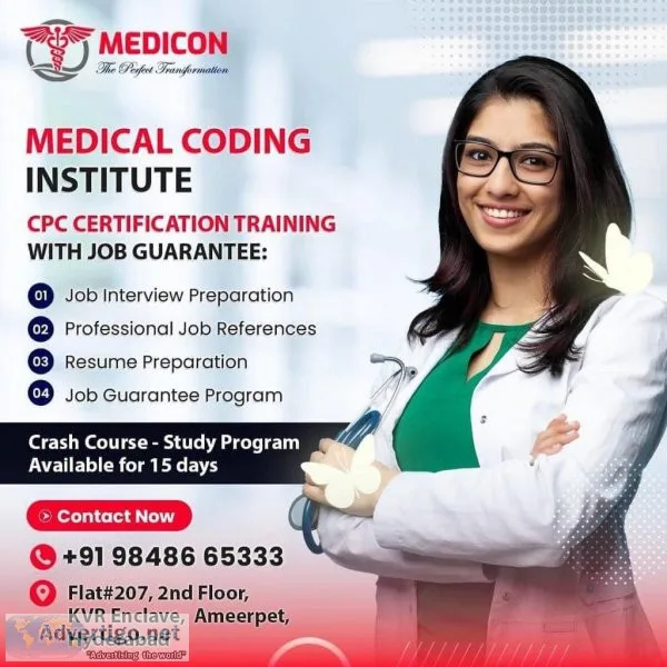 Best medical coding institute in hyderabad