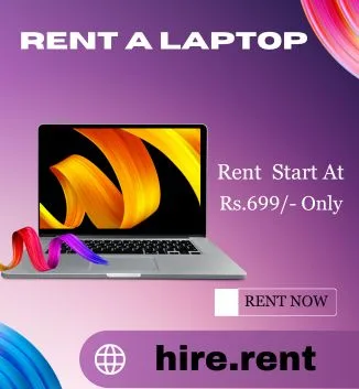 Laptop on rent starts at rs699/- only in mumbai