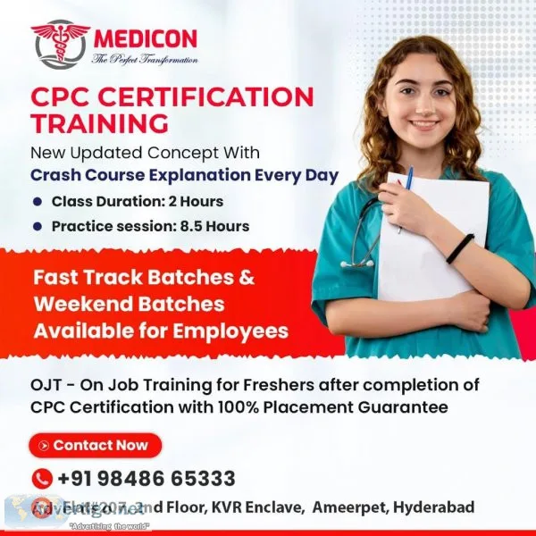 Best medical coding institute in hyderabad
