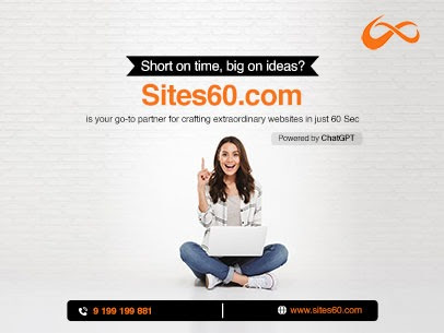 Start creating your blog with sites60