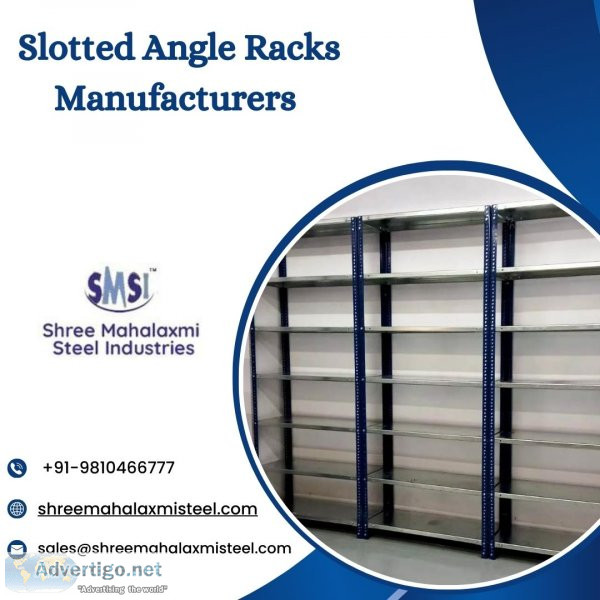 Slotted angle racks manufacturer