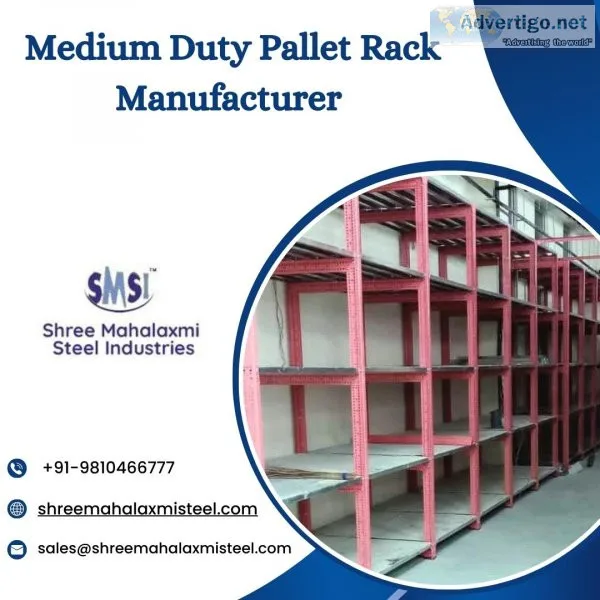Medium duty pallet rack manufacturer