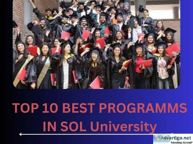 Top 10 programs in SOL