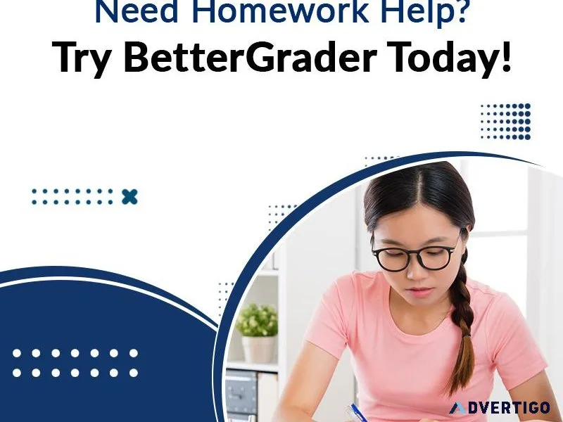 Need Help with Your Homework Try BetterGrader Today