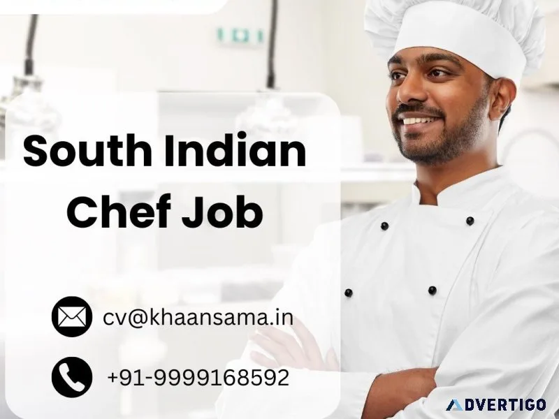 South Indian Chef Job