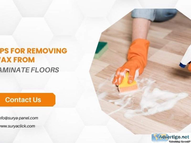 Removing wax from your laminate floor: the definitive method