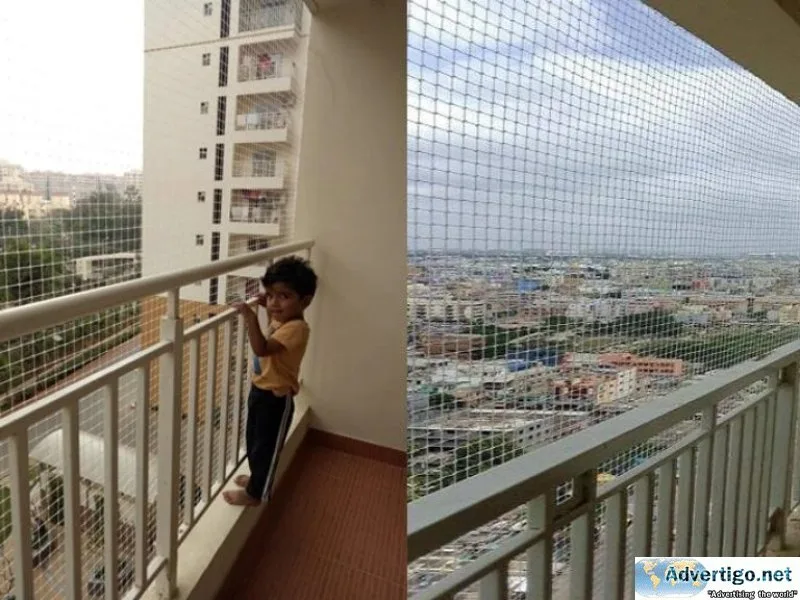 Balcony safety nets for children in bangalore