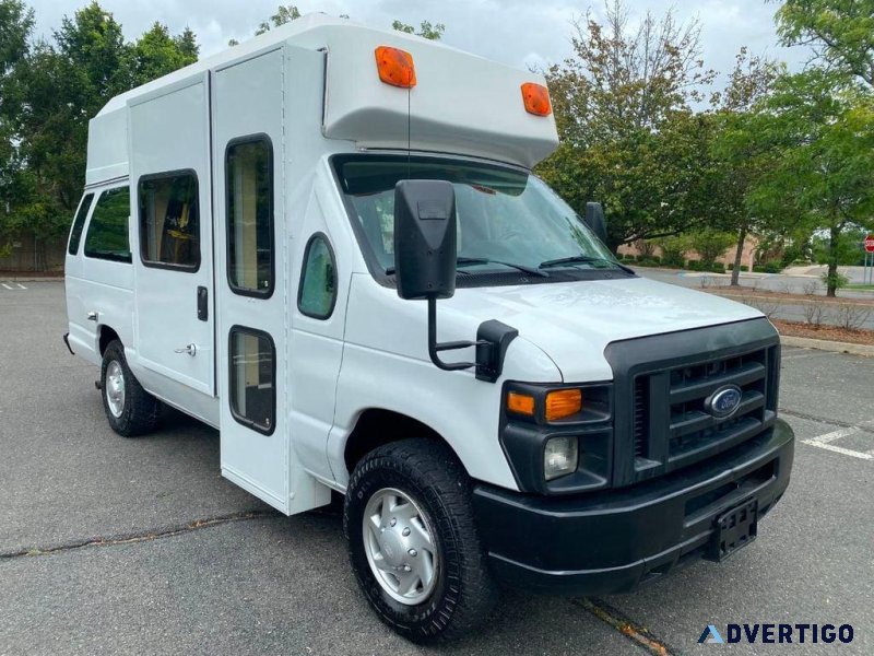 2012 Ford E350 Extended Wheelchair Shuttle Van  Bus (A5283)