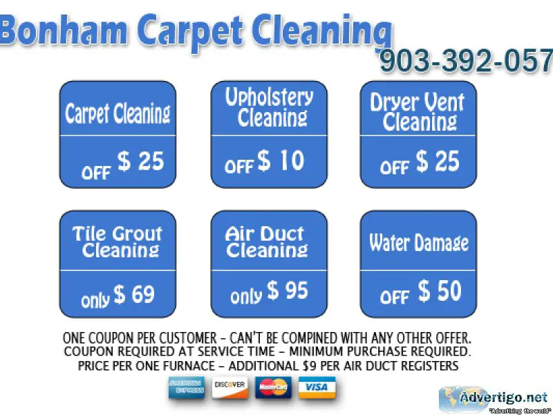 Bonham TX Carpet Cleaning