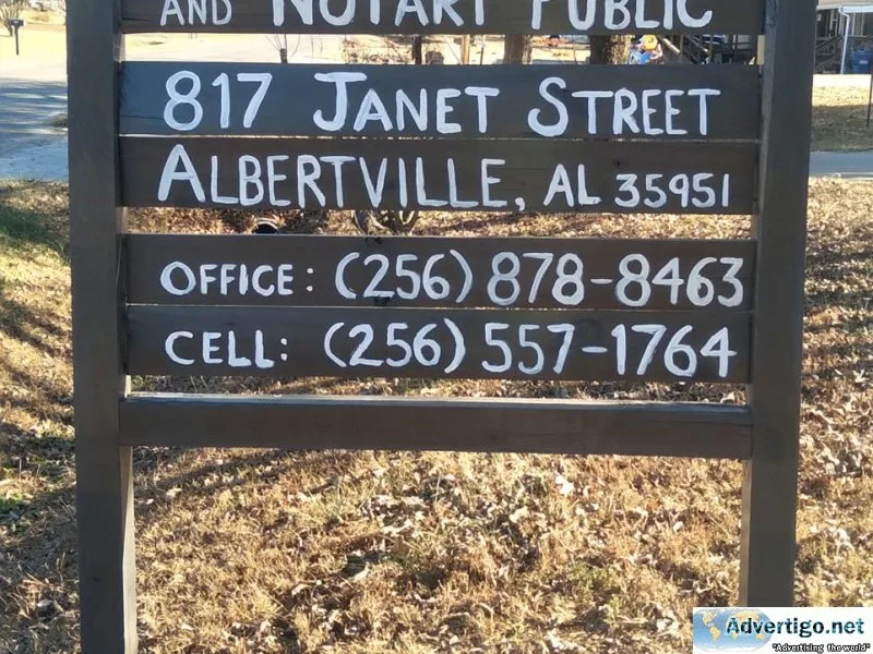 Income tax preparation & mobile notary