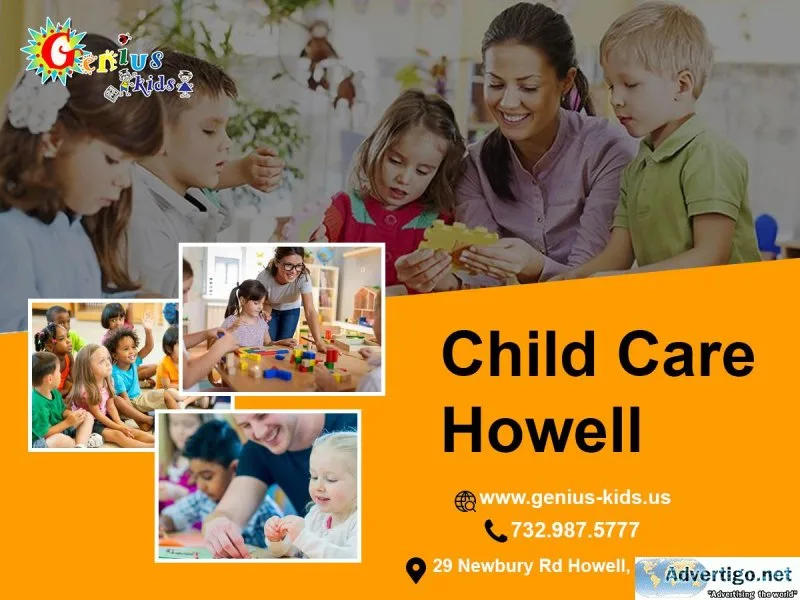 Admit Kid In Child Care Centre in Howell - Genius Kids Academy